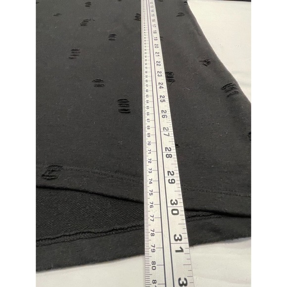 Alison Andrews Distressed Tunic Sweatshirt - Picture 7 of 8